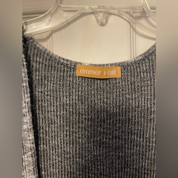 Emmer & Oat Grey Cardigan - Picture 2 of 3